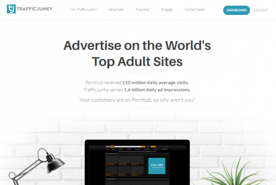 Come fare pubblicità su Pornhub e guadagnare con le affiliazioni Trafficjunky Home