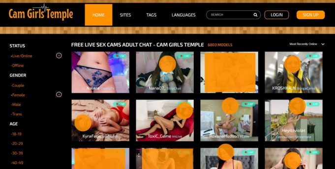 Camgirlstemple