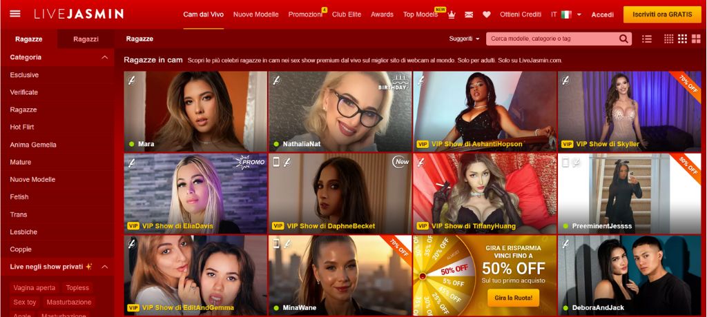 livejasmin siti simili a cam4